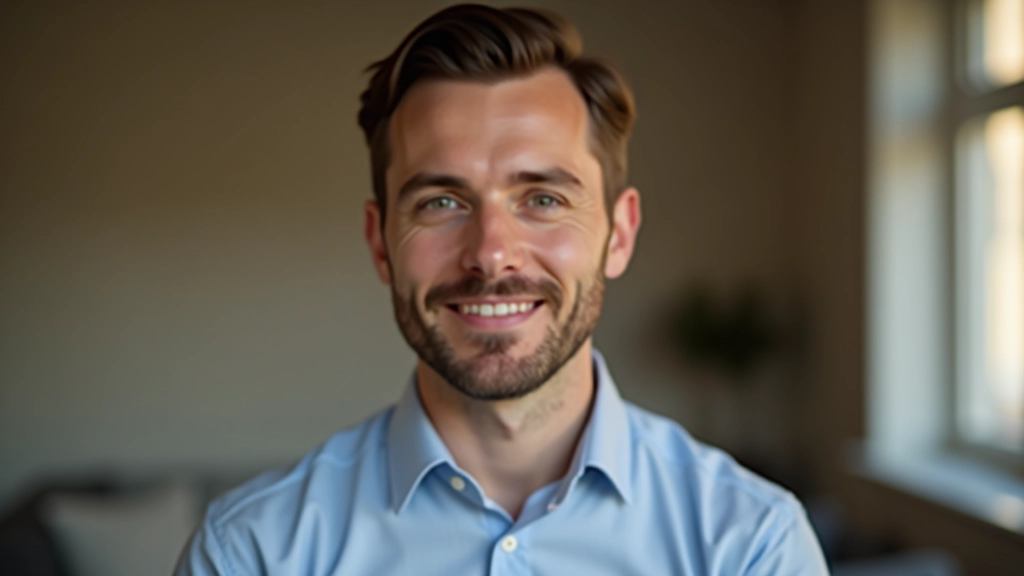 Person sitzt in ruhiger Umgebung mit konzentriertem, offenem Gesichtsausdruck, trainiert aktives Zuhören